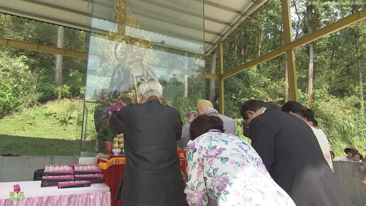 jingkong老和尚莅临平溪华藏卫视阿弥陀佛园区 2017年8月12日-图片3